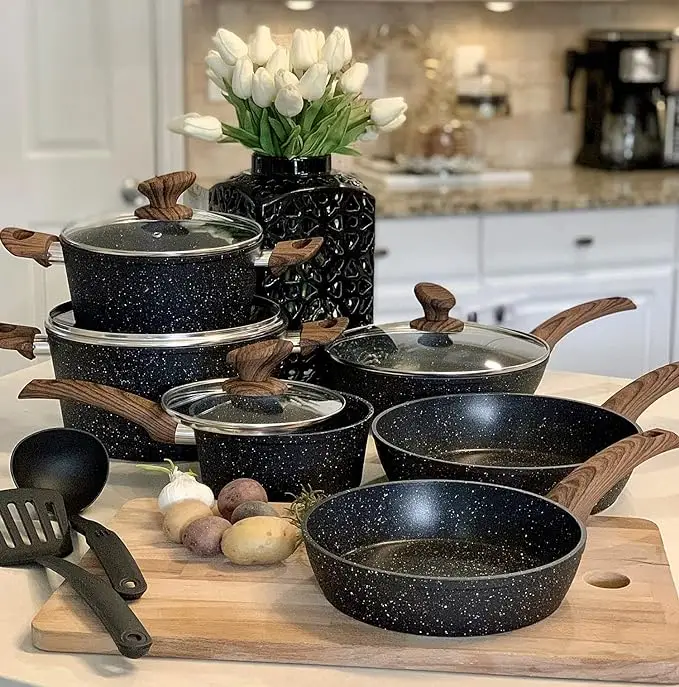 cookware pots & pans set