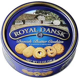 Danish Cookie Selection, No Preservatives or Coloring Added, 12 Ounce